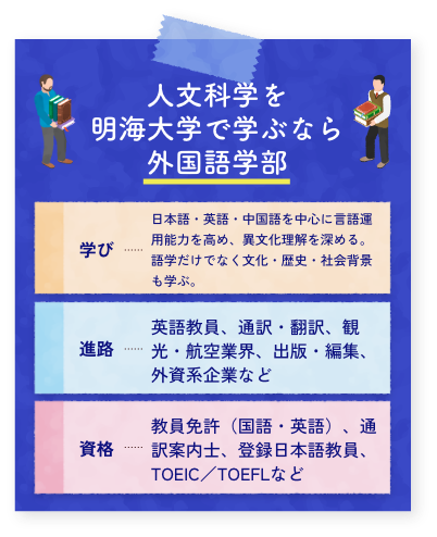 明海大学で学ぶなら