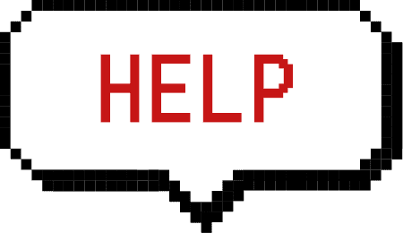 HELPの吹き出し